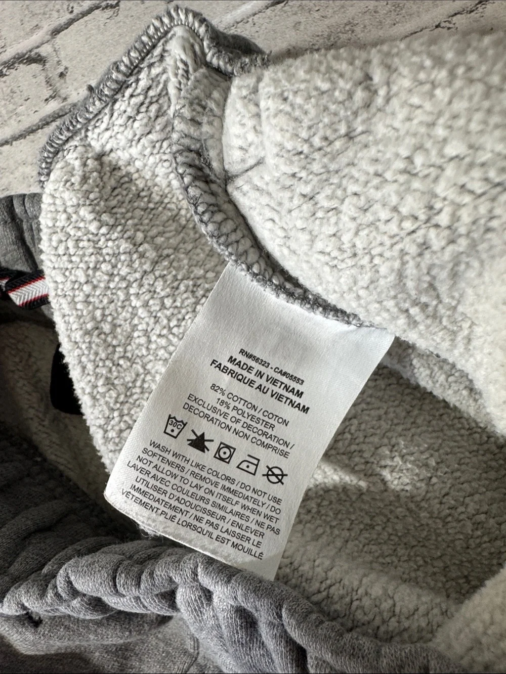 Jordan mens M Medium gray solid cotton blend fleece sweatpants EUC
